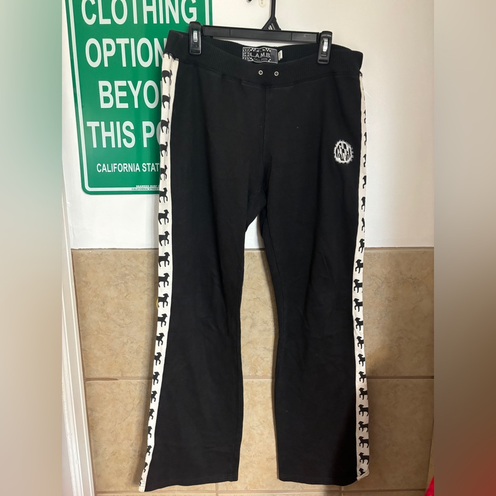 THREE pairs of L.A.M.B. sweatpants Size large
